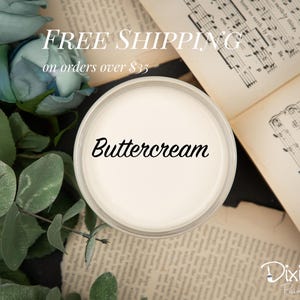 BUTTERCREAM | Dixie Belle Chalk Mineral Paint | warm white | Furniture Paint