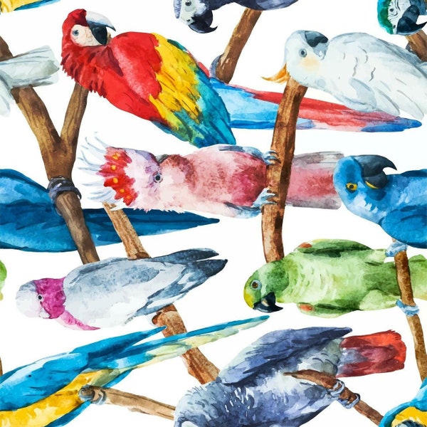 Birds - Rice Decoupage Paper - Dixie Belle Paint - Eligible for Free Gift
