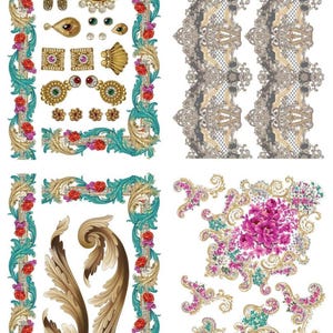 THE GILDED AGE | Retired | Transfer | Dixie Belle Paint | antique/vintage transfer