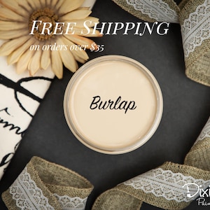 BURLAP | Dixie Belle Chalk Mineral Paint | neutral tan | Furniture Paint