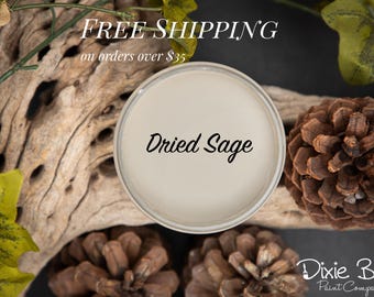 DRIED SAGE | Dixie Belle Chalk Mineral Paint | soft gray/green | Furniture Paint