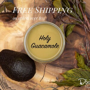 HOLY GUACAMOLE | Dixie Belle Chalk Mineral Paint | muted green | Furniture Paint