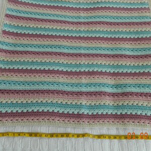 multi-colored baby blanket