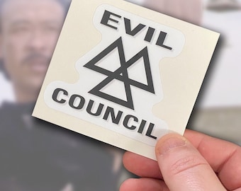 Evil Council Kung Pow Evil Betty Sticker