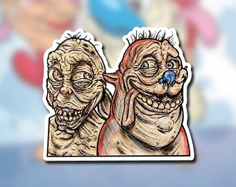 Ren & Stimpy Sticker