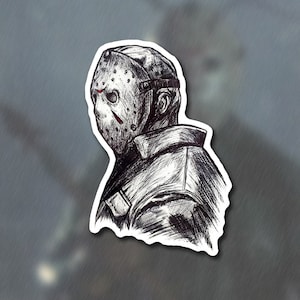 Friday The 13th Jason Sticker
