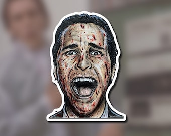 American Psycho Bateman Sticker