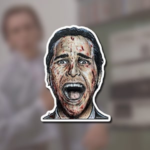 American Psycho Bateman Sticker
