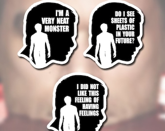 Dexter Silhouette Sticker