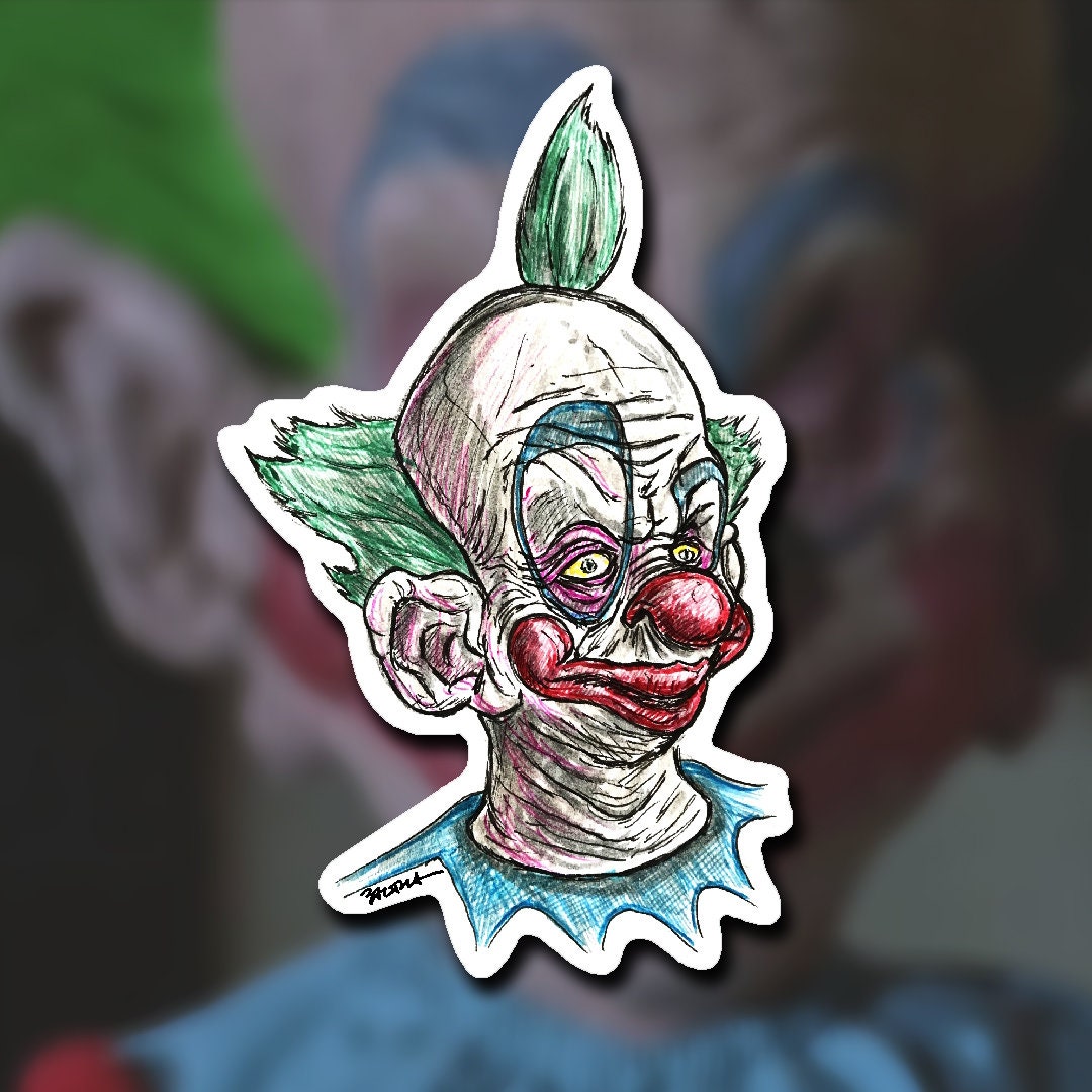 Killer Klown Sticker Etsy