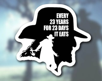 Jeepers Creepers Silhouette Sticker