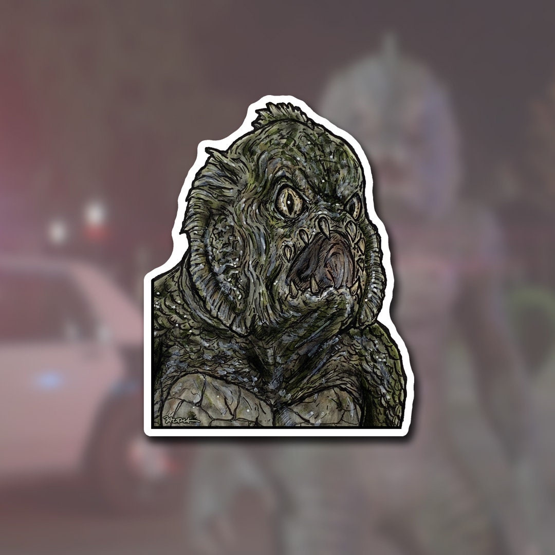 Monster Squad Creature Sticker - Etsy
