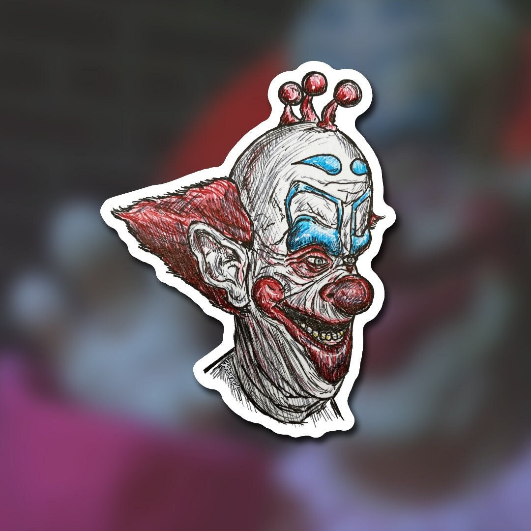 Killer Klown Sticker Etsy