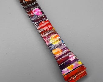 Hand Painted watch strap