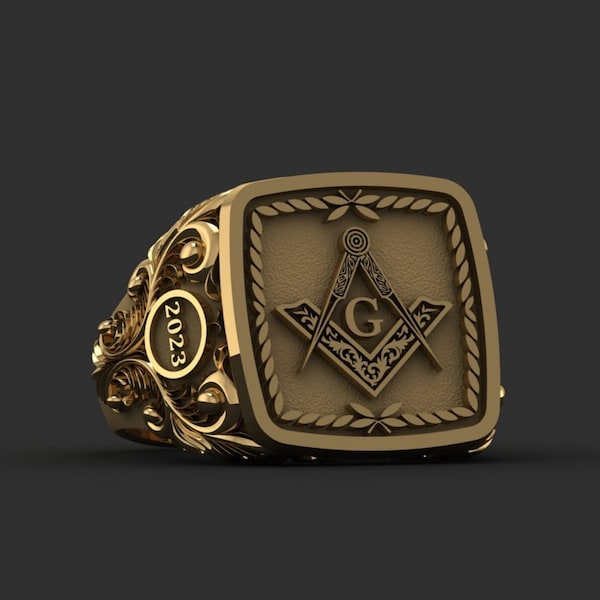 Masonic Rings - Etsy