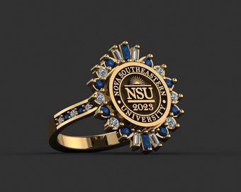 University Ring, Graduation Gift, Class Rings, Senior Class Ring, College Class Ring, School Ring, High School Ring, Christmas Gift