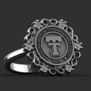 college ring, university ring, graduation gift, graduation ring, women&#39;s ring , christmas gift, halloween gift, graduation gift gift