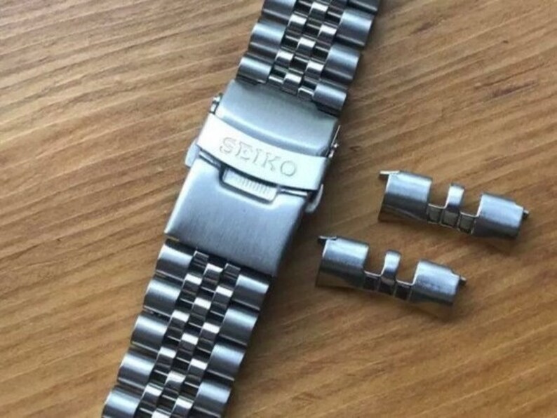 20mm/22mm SEIKO Jubilee Stainless Steel Watch Strap / Bend / - Etsy