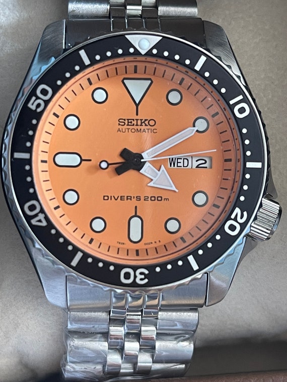 Seiko SKX007 Scuba Divers 200M 7S26-0020 Mens Automatic Watch - Etsy  Singapore