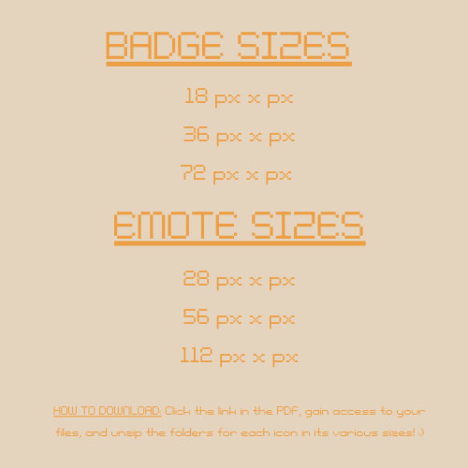 Pixel Baking Twitch Emotes & Badges: Streaming Assets (digital Download ...