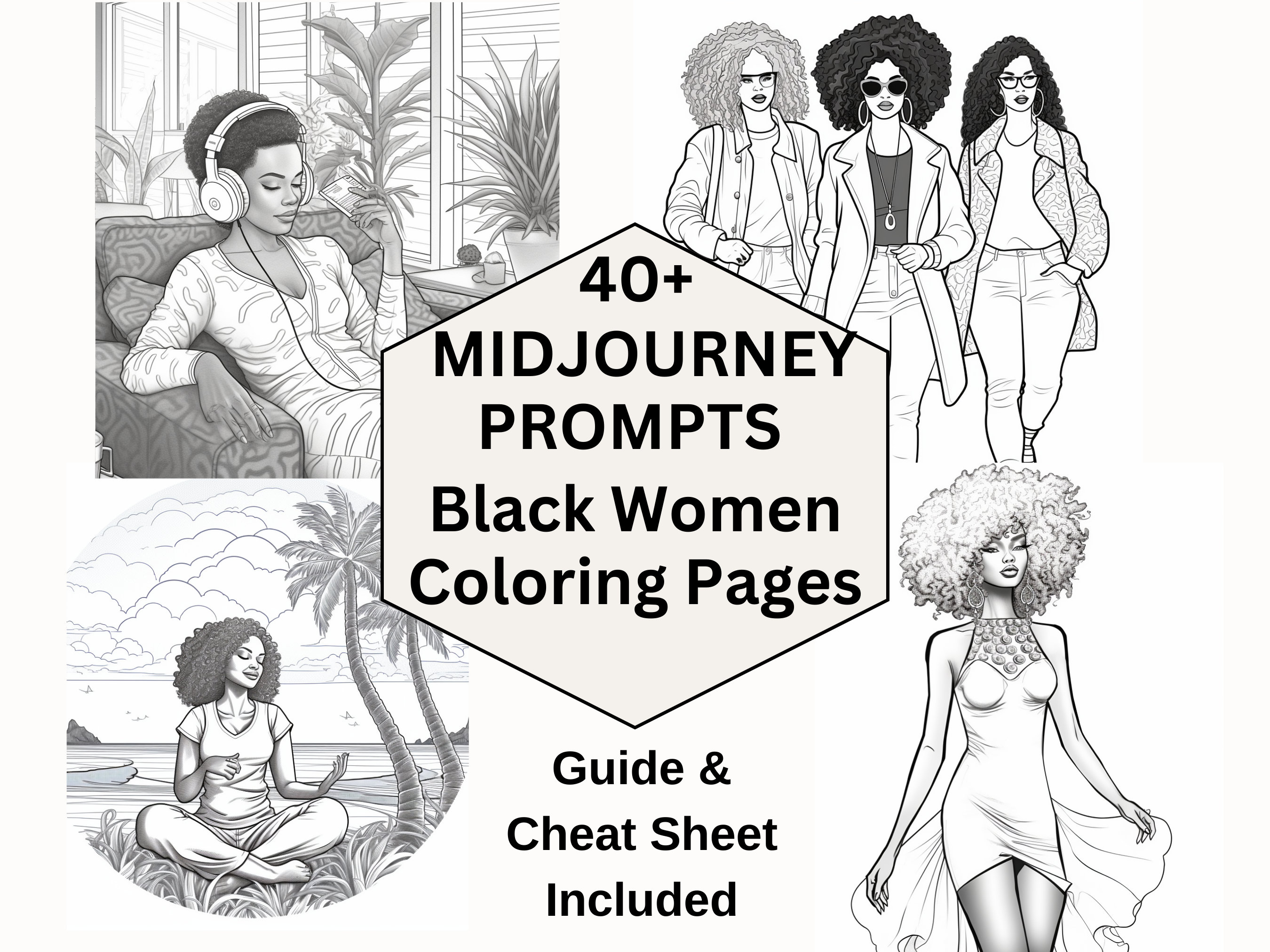 50 Midjourney Prompts For Coloring Book Pages - WGMI Media