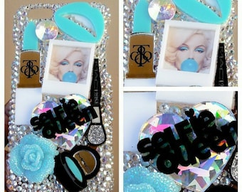 Custom Handmade Rhinestone Bling Phone Case