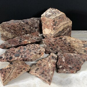 3.25lbs Bauxite Crystal Rough Stone Slab Rock Mineral Gibbsite Boehmite Diaspore Hematite Goethite HTC-97