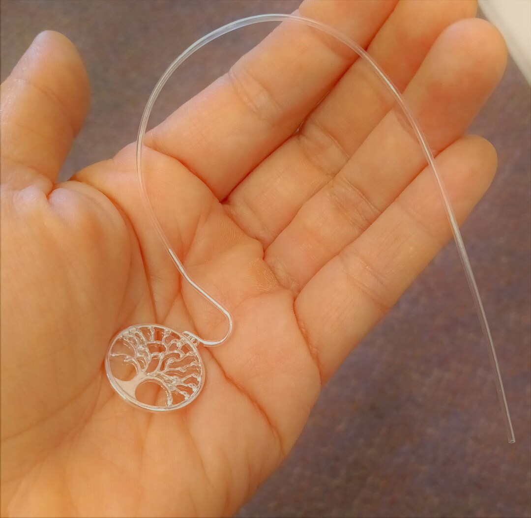 Antiitch Earring Sleeve Tube for Customshaping and Customsizing