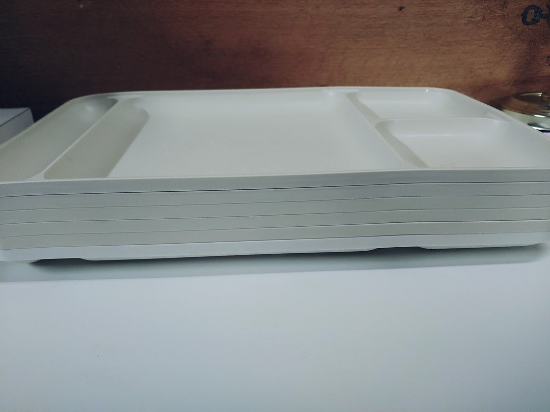 Tupperware Vintage Divided Tray Plate for Lunch/dinner/picnic Etsy