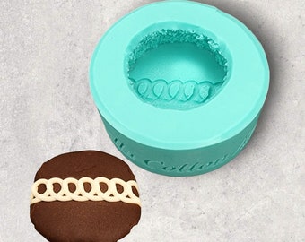 Cupcake siliconen mal met 1 holte voor het maken van waxmelts, het maken van kaarsen, het maken van zeep