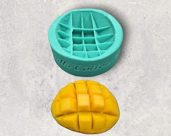 Mango 1-Cavity Silicone Mold for Wax Melt Making, Candle Embeds, Soap Making