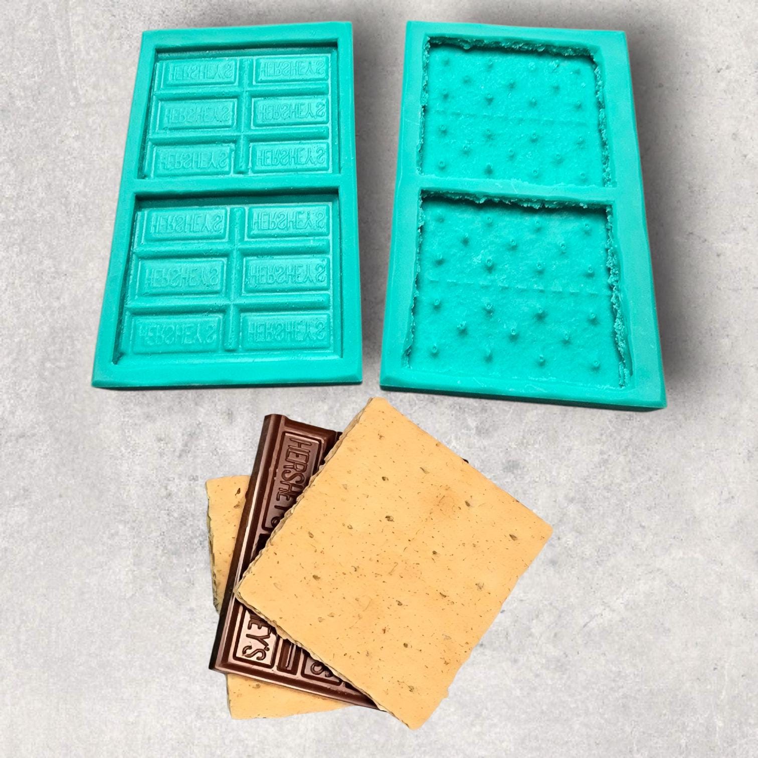 Graham Crackers and Chocolate Bars for Wax Melt Making, Candle Embeds, Soap Making