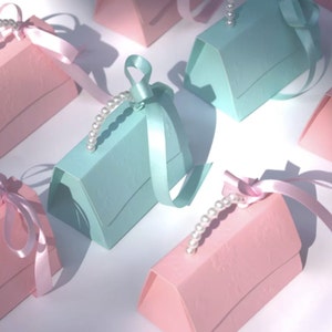 Classy Gift Bag with Pearl Handle