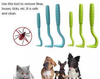 3pcs flea tick hook remover pet grooming health supplies