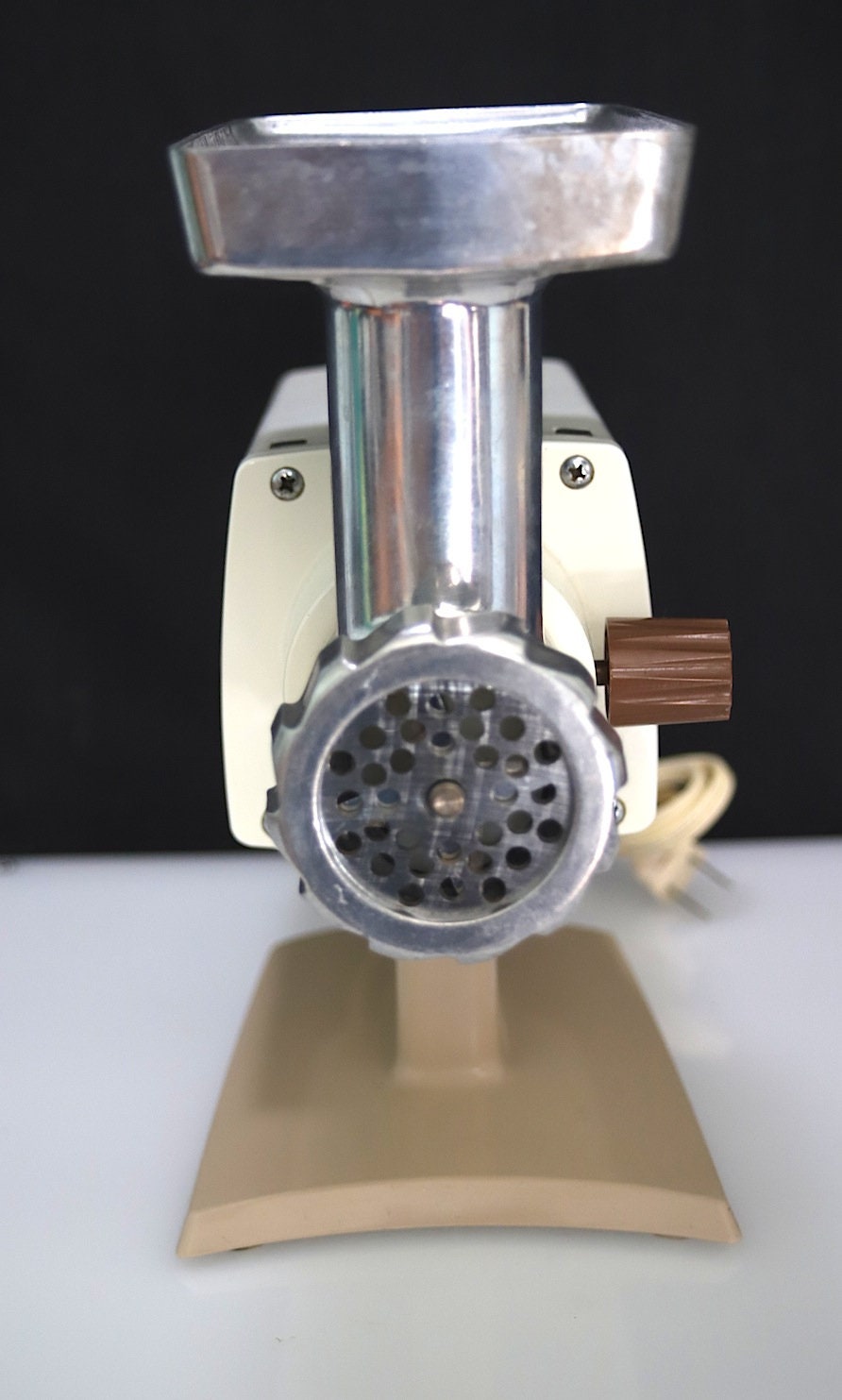 Oster Food Meat Grinder Model 480 Series E, With Extra Grinder Head and