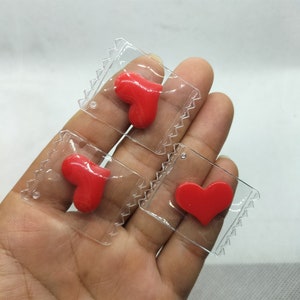 29 * 37mm rood hart candy charms cartoon hars transparante tas charms hanger voor armband DIY oorbel ketting sleutelhanger sieraden accessoires