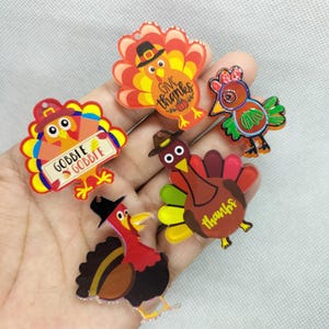 Dije de pollo de dibujos animados, colorido acrílico, animal, pájaro, dijes, colgante, bricolaje, pendientes, collar, joyería, suministros para manualidades, accesorios, 10 30 piezas