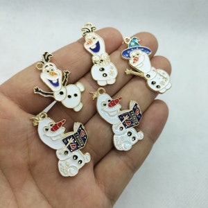 26*40 mm Złota emalia Cartoon Charm Animal Charms Wisiorek do Bransoletki DIY Kolczyki Naszyjnik Breloczek Akcesoria Biżuteria 10 30 szt