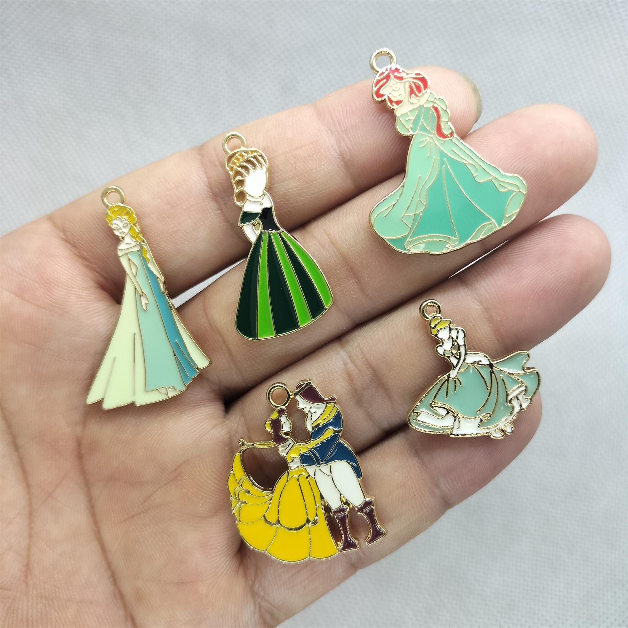 Lot De Pendaisons, Bracelets Et Colliers De Création – Bijoux DIY Thème Princesse (Occasion)