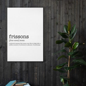 Frissons impresión digital sobre lienzo Louisiana Cajun French goosebumps