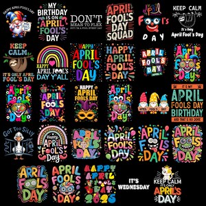 April Fool's Clipart - Etsy