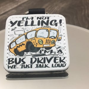 Ich schreie nicht! -Bus Fahrer Schlüsselanhänger KF010