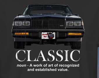 Distressed Classic Defined American Muscle Car  T-Shirt  RM0379