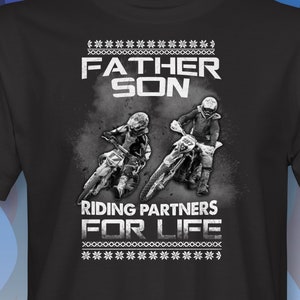 T-Shirt Motocross père fils RM0105