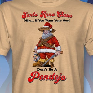 Santa Anna Claus Funny Christmas T-Shirt RM0375