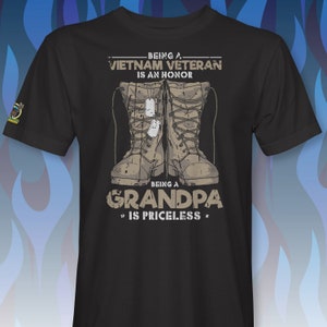 Vietnam Veteran Grandpa T-Shirt RM0223