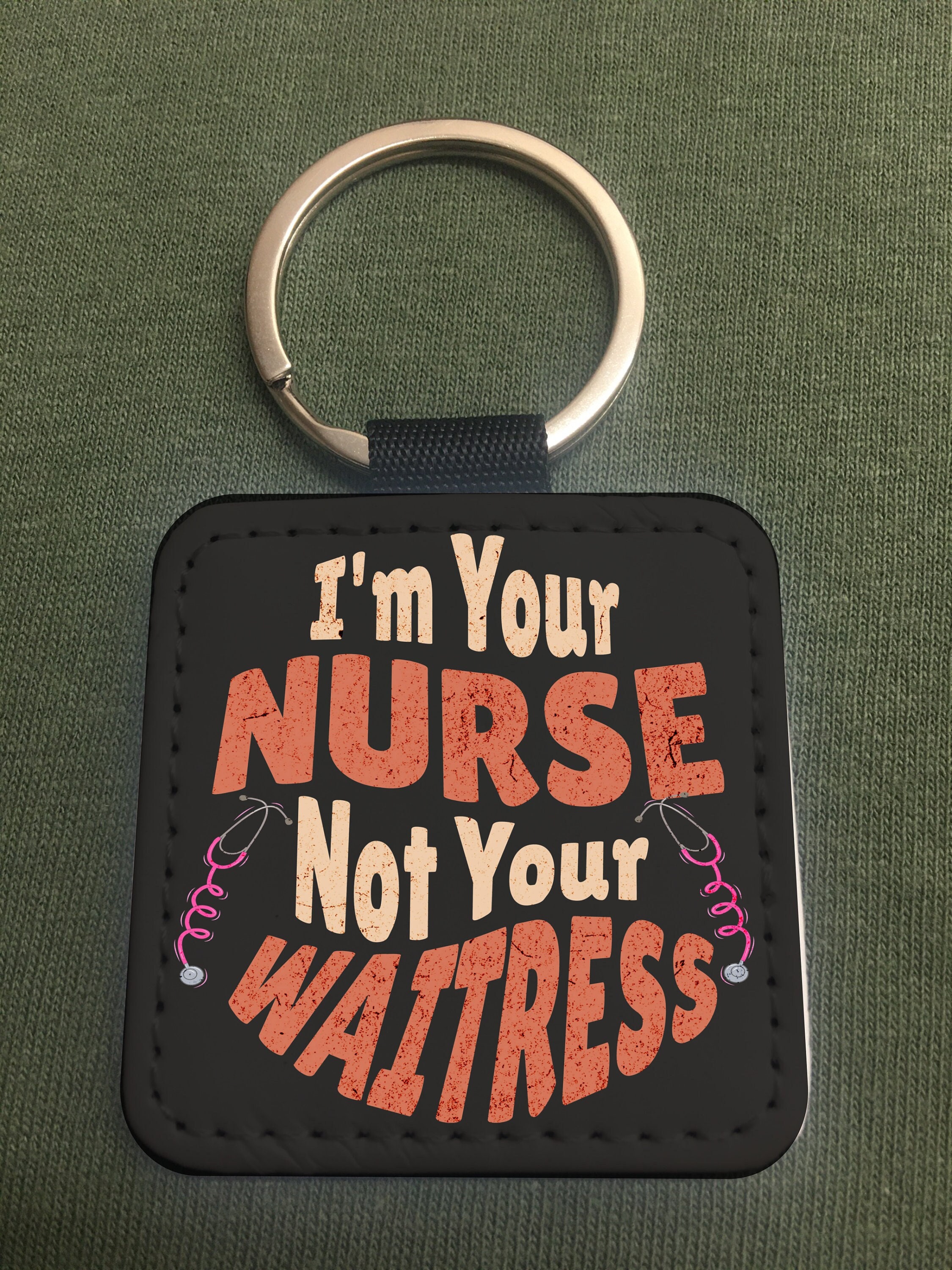 Medical Key Chain Nurse Keychain Doctor Key Fob ER Tech Gift 