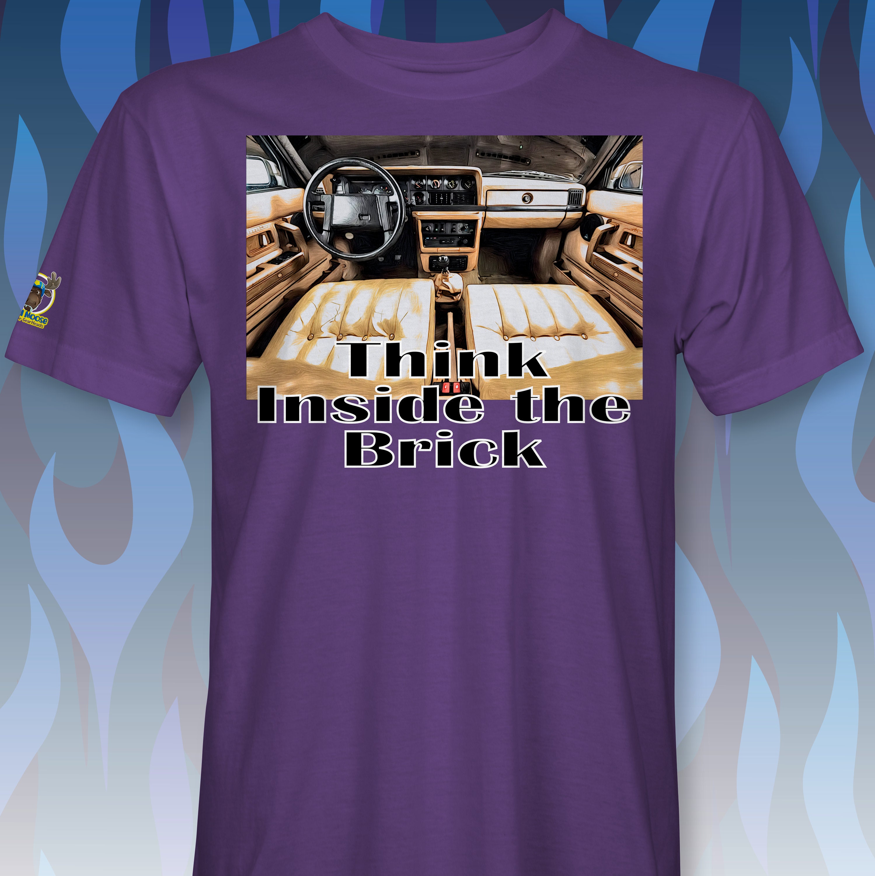 Think Inside the Brick Swedish 240 T-shirt RM0324 - Etsy