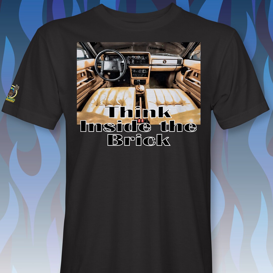 Think Inside the Brick Swedish 240 T-shirt RM0324 - Etsy