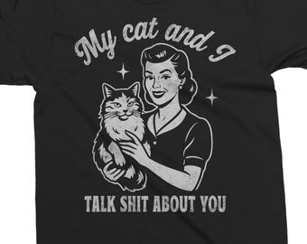 Funny Cat png - Funny png - Print File - Funny Vintage Style Sublimation Design - Sarcastic png - Digital Download